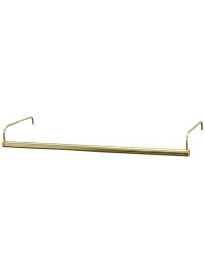 Slim-Line 30 inch Adjustable Picture Light in Polished Brass.